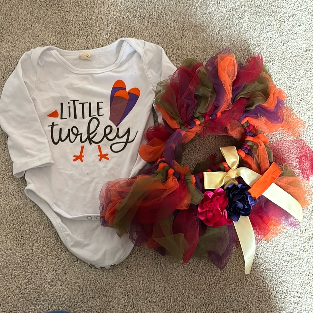 Thanksgiving 3 piece outfit